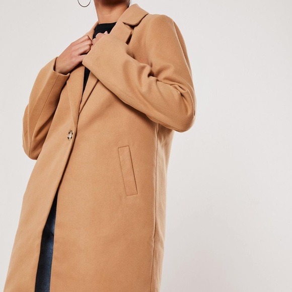 Missguided Jackets & Blazers - Camel Coat
